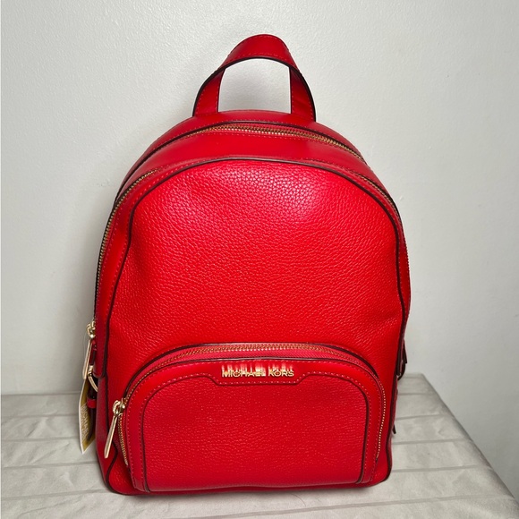 Michael Kors Handbags - Michael Kors Vibrant Red Backpack